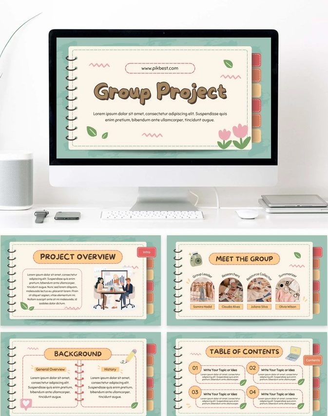 Mẫu PowerPoint Kinh Doanh Thời Trang Quần Áo