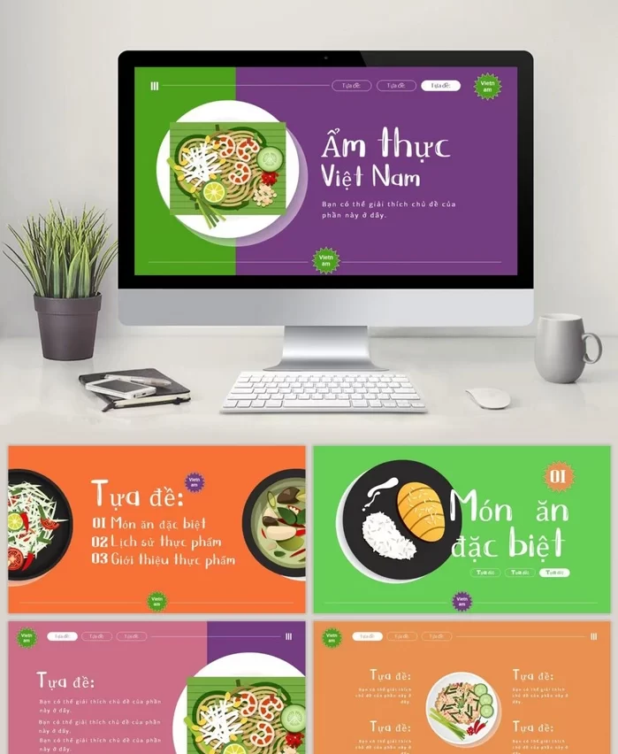 Mẫu Giới Thiệu Thương Mại Ẩm Thực Việt Nam