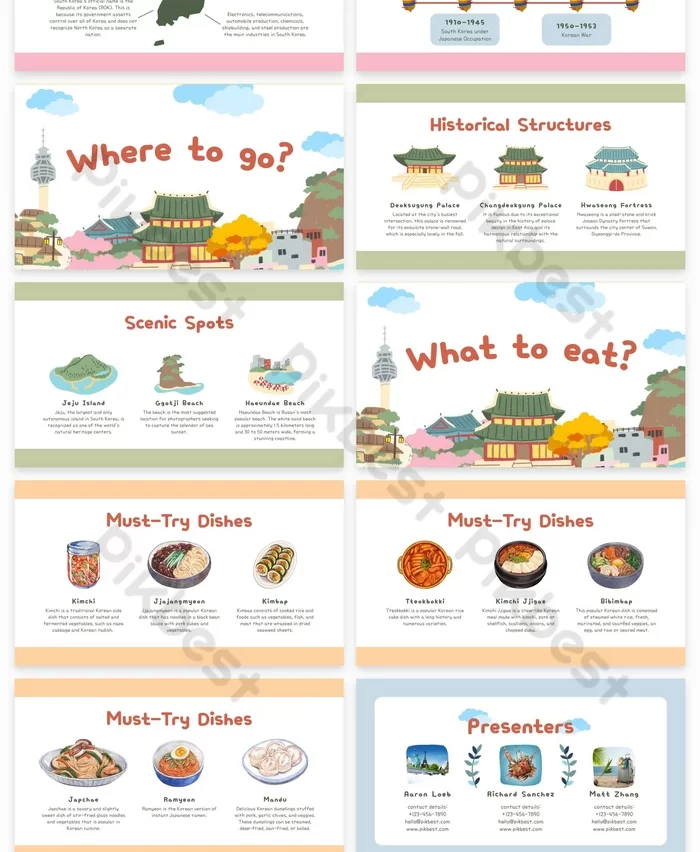 Powerpoint về chủ đề Du lịch Hàn Quốc